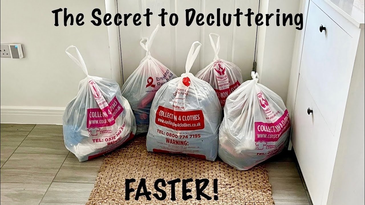 How to Declutter Faster! My Top Decluttering Tips for a Minimalist Home - FAST