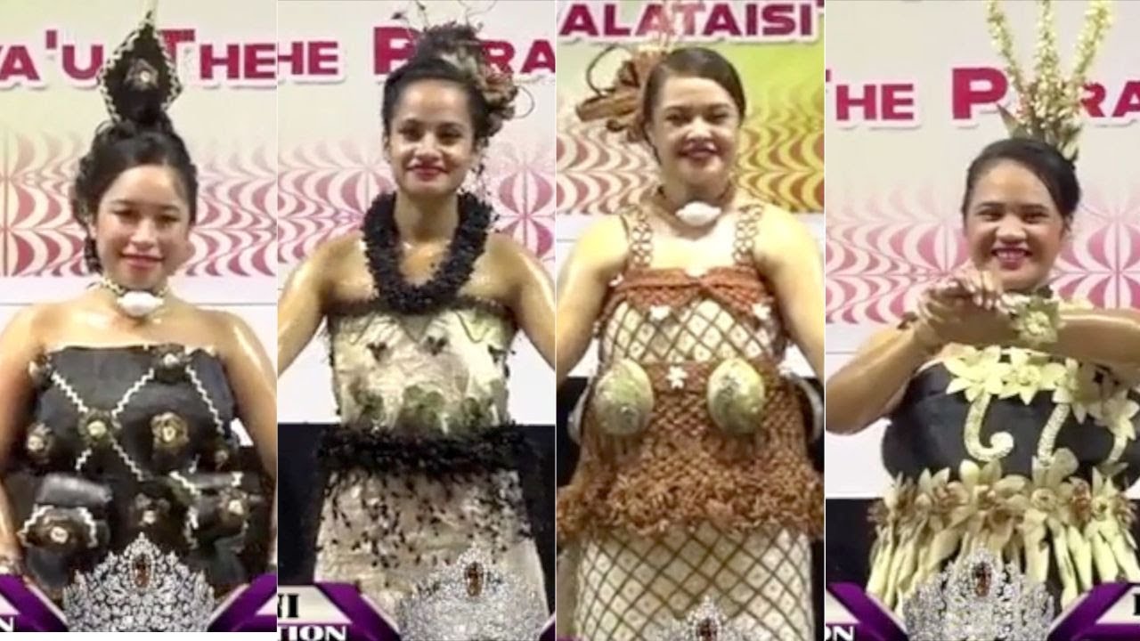 Beautiful Island Creation & Tau’olunga ~ Miss Vava’u Heilala Festival ~ Vava’u The Paradise