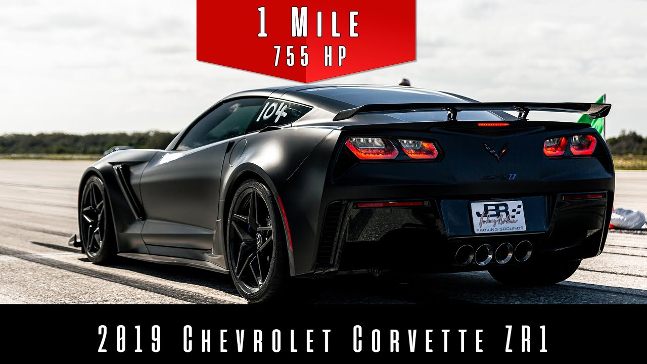 2019 Chevrolet Corvette ZR1 | Standing Mile Test
