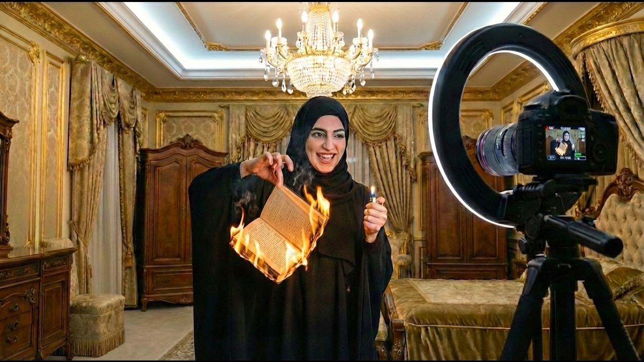 Muslim Woman Burns a Bible Then What Happened That Night Terrified Her