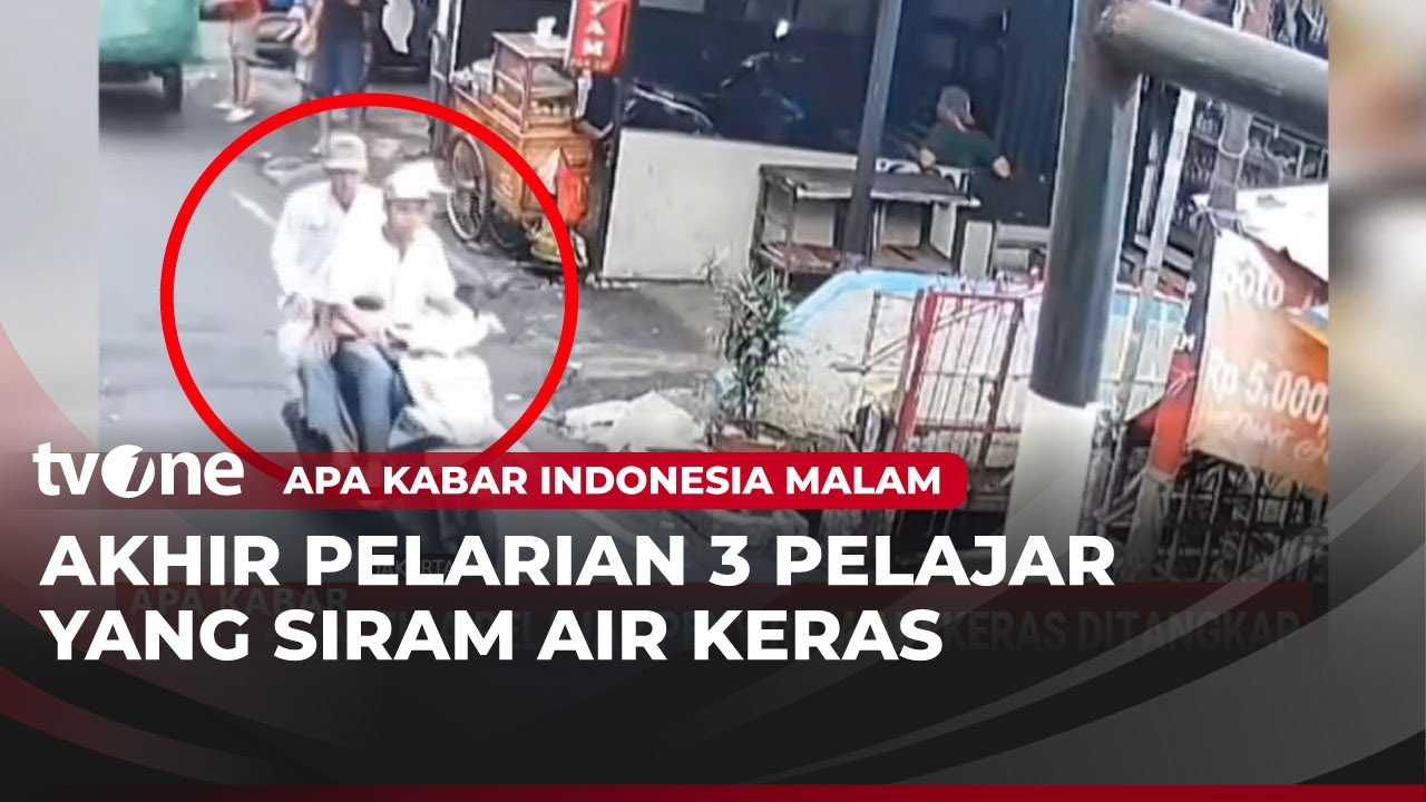 Pelaku Penyiraman Pelajar di Jakarta Ditangkap di Lokasi yang Berbeda | AKIM tvOne