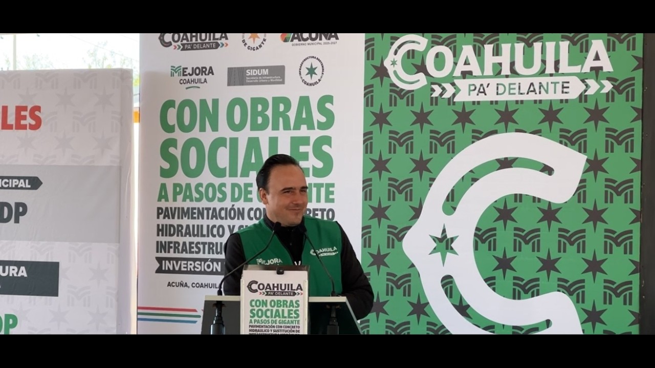 Con Obras Sociales “A Pasos De Gigante” en #Acuña