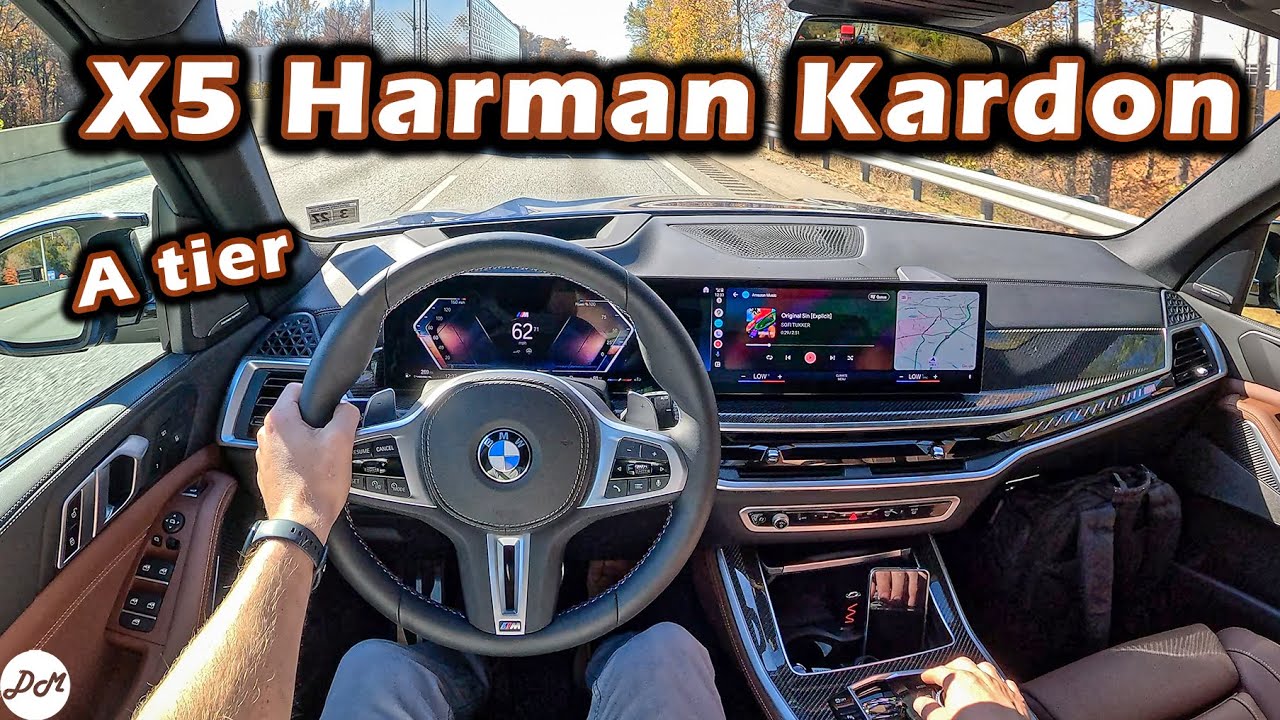 BMW X5 2024 года — обзор звуковой системы Harman Kardon с 16 динамиками