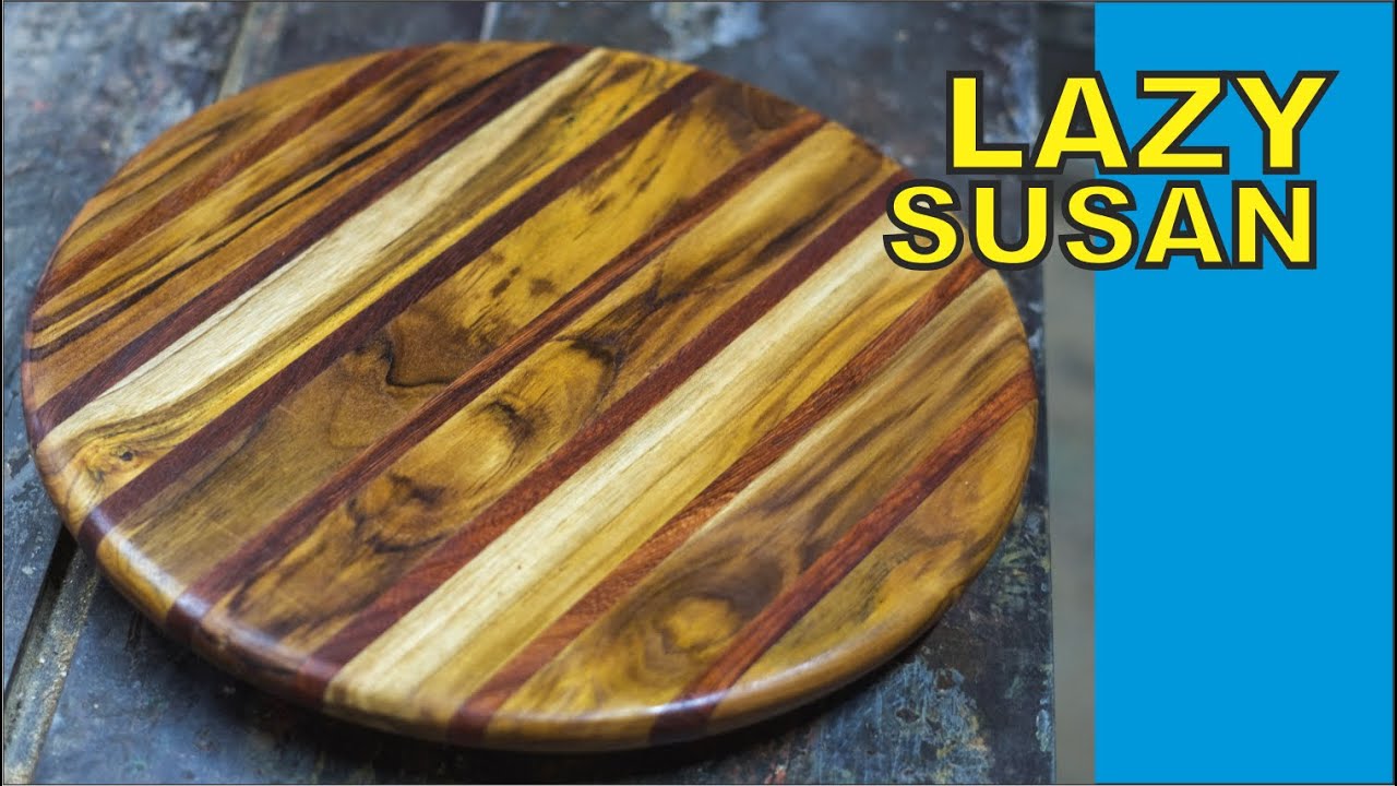 🔴DIY LAZY SUSAN en Madera / Como hacer esta popular tabla giratoria.Maggy Azcagorta