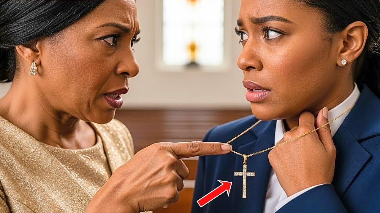 At Our Church Anniversary, The Guest Speaker Wore MY Mother's Cross Necklace