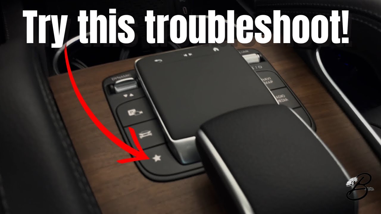 2 Quick troubleshoots for your Mercedes-Benz! ( Mercedes-Benz GLE/ Center touchpad only!)