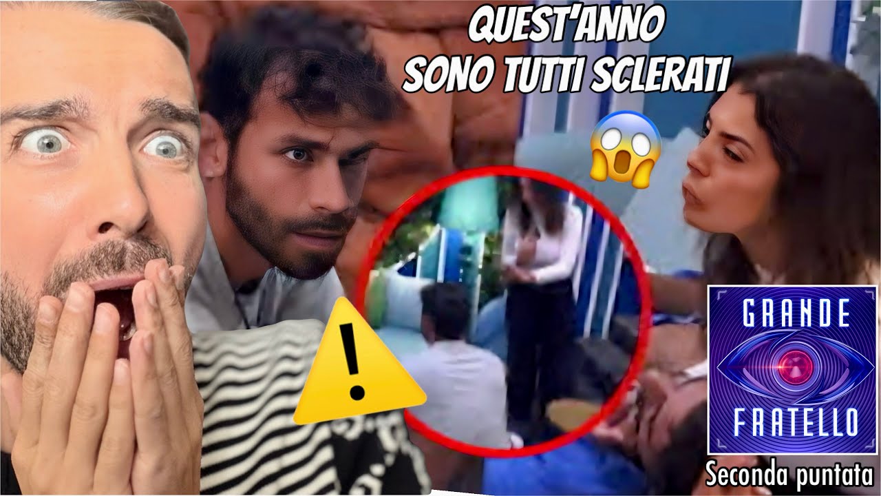 GRANDE FRATELLO REACTION SECONDA PUNTATA: SONO GI&Agrave; TUTTI SCLERATI! 😱 (nuovi concorrenti)