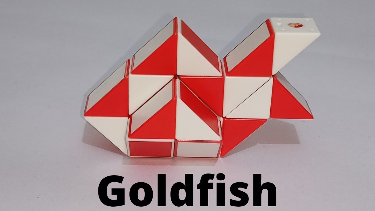 Make a Goldfish with Snake Cube