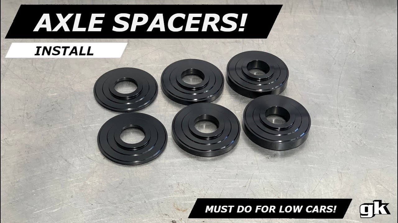 Gktech Axle Spacers - Install