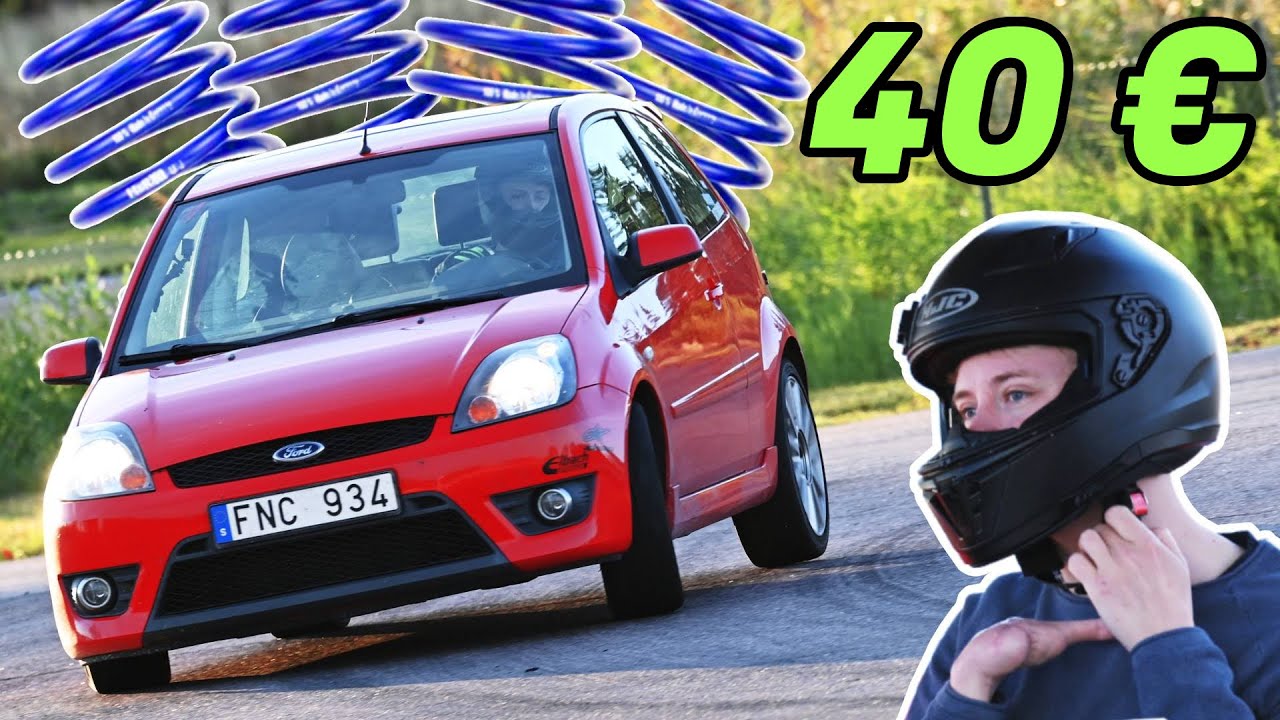 40€ Lowering Springs on Ford Fiesta ST150 (Track Test)