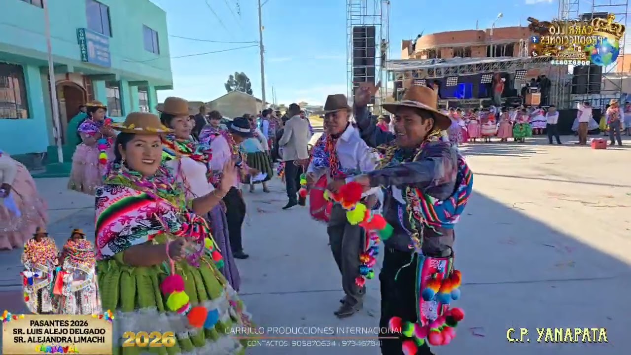 MOSEÑADA C.P VILLA YANAPATA_YUNGUYO//CARNAVALES 2026