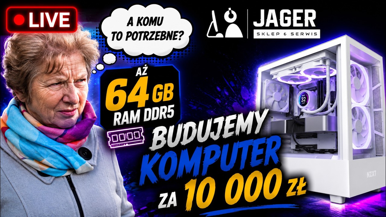 Komputer za 10000k, 64GB DDR5 - A Komu to Potrzebne?!