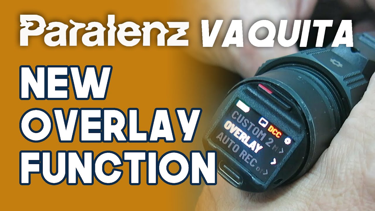 Paralenz Vaquita | See The New Overlay Function | My Paralenz & GoPro Journey Ep19