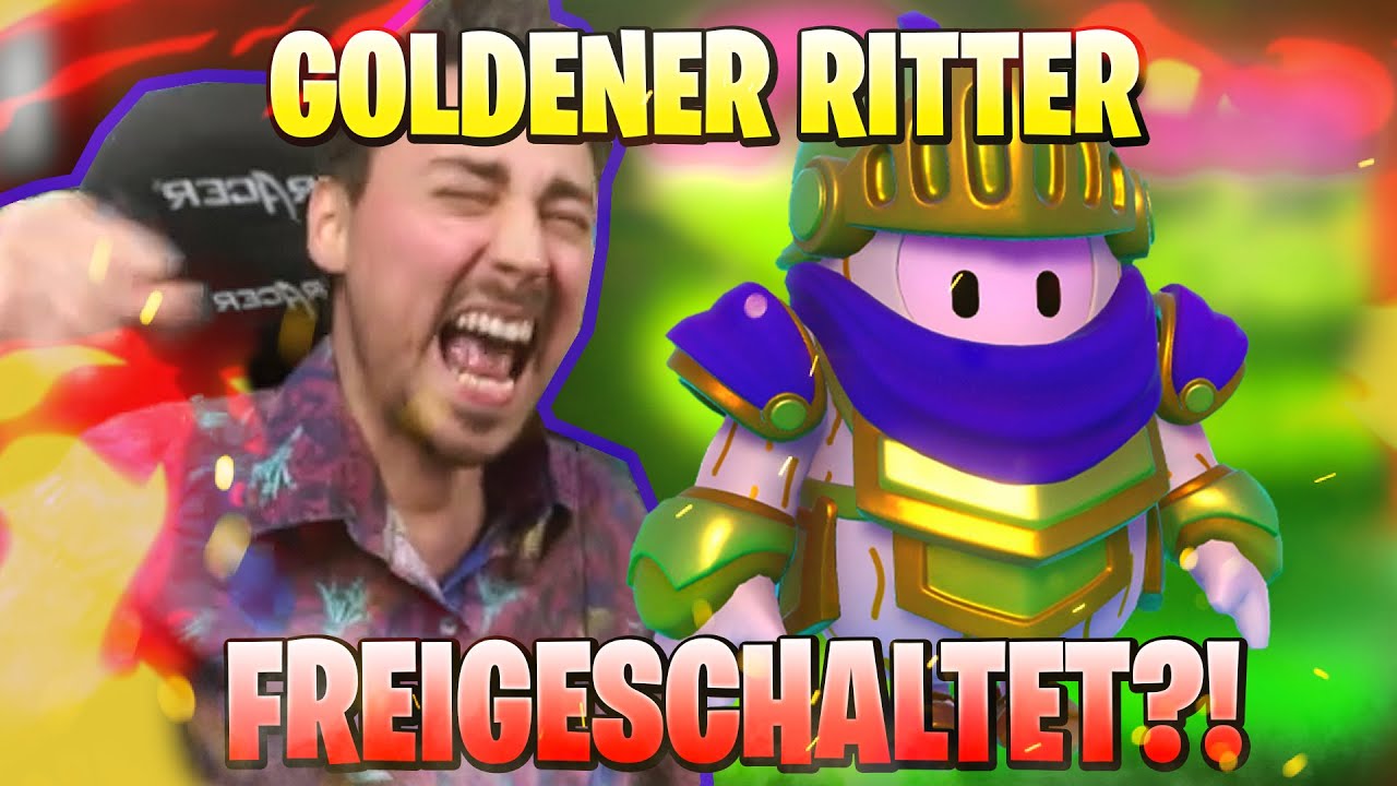 GOLDENEN RITTER in FALL GUYS freigeschaltet!