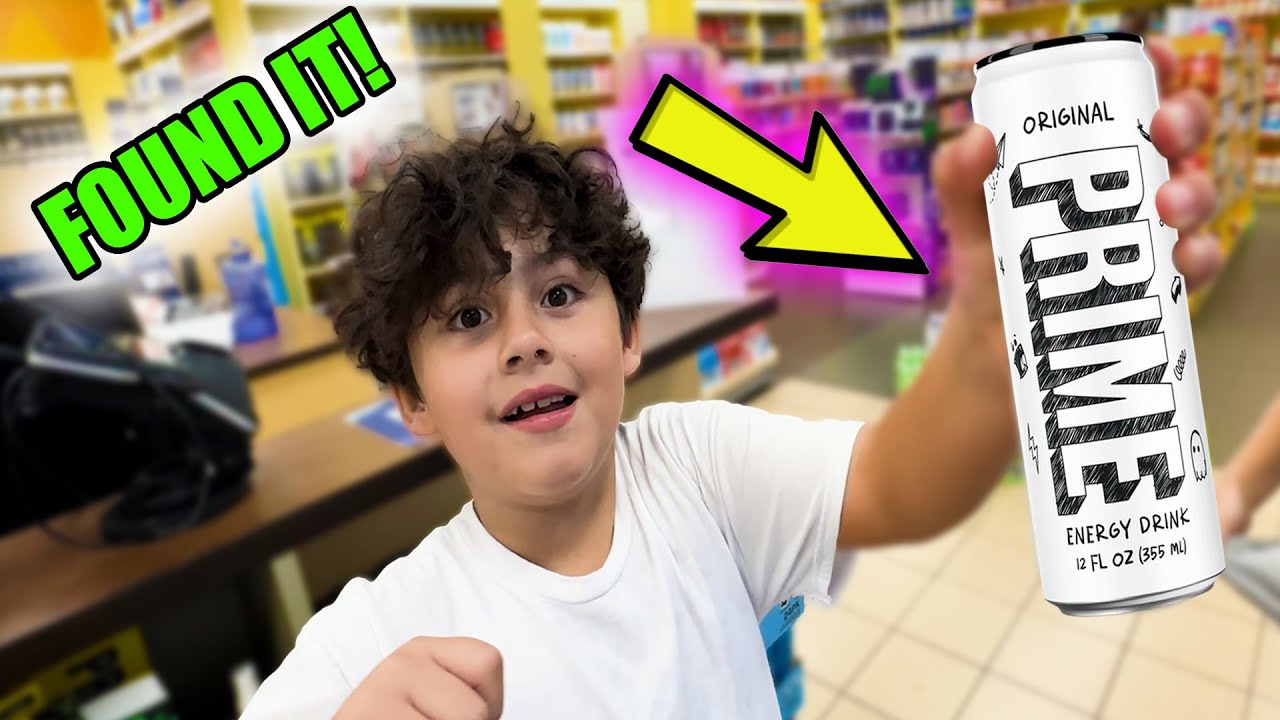 FINDING THE CHEAPEST BOTTLE OF PRIME IN THE US, FOUND ORIGINAL ENERGY | PRIME DRINK HYDTRATION HUNT