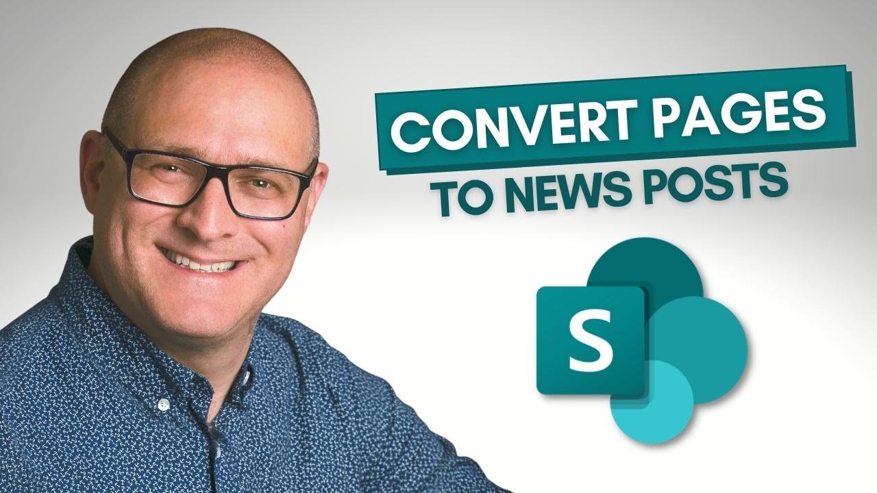 How to convert SharePoint pages to news posts and news posts to SharePoint pages