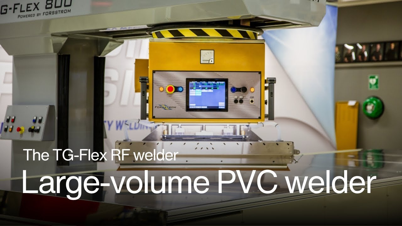 360 Degrees Radio Frequency Welder | Forsstrom TG-Flex