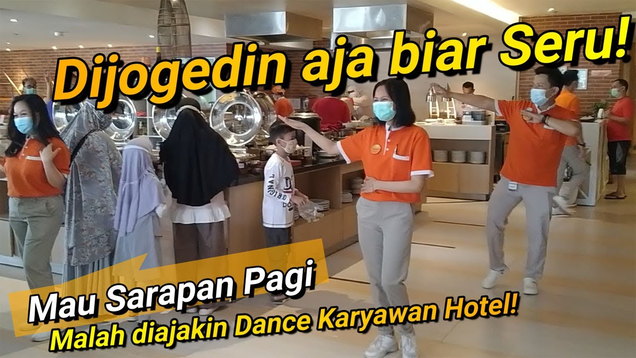 SERUNYA DIJOGETIN SAAT SARAPAN PAGI DI HARRIS HOTEL SAMARINDA | Makan Seru 88