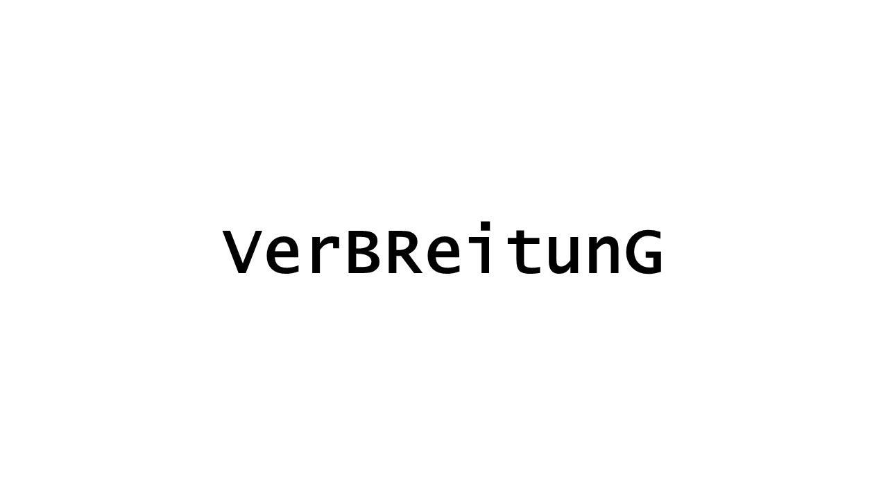 VerBReitunG - F1 - Homeoffice, Telearbeit, Heimarbeit?
