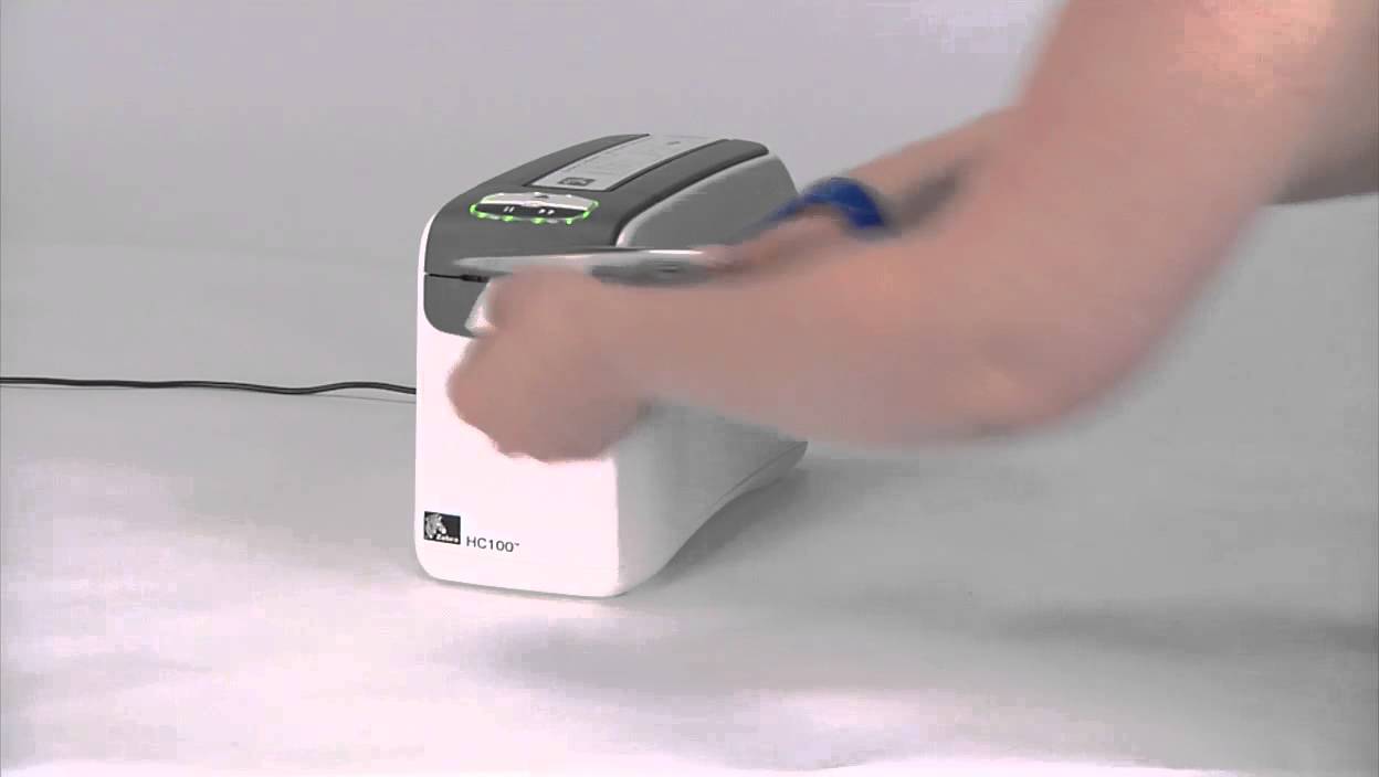 Zebra HC100 Wristband Printer Printing Tips