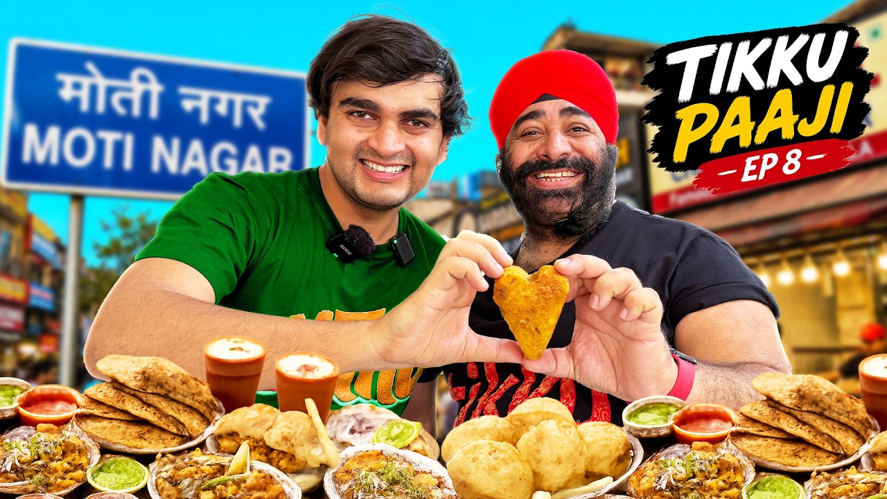 Trying Karol Bagh Food with Tikku Paaji | Ep8 | Food Vlogger Series