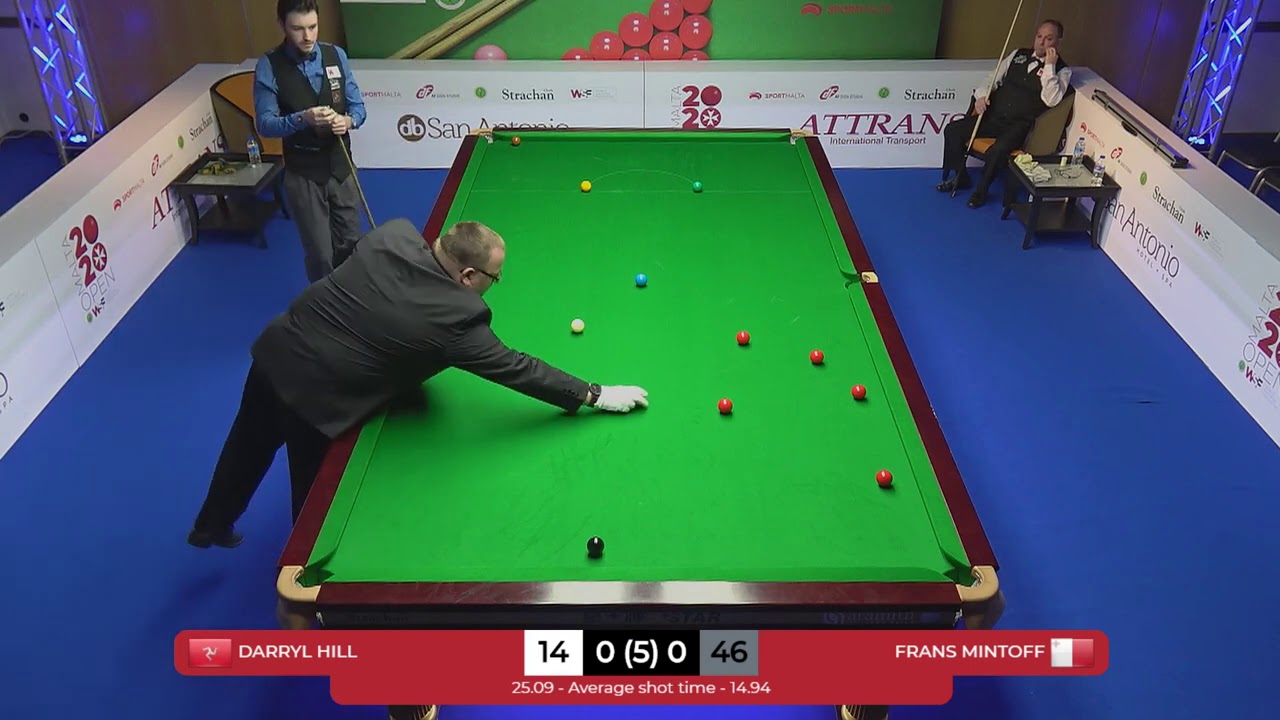 Darryl Hill v Frans Mintoff - WSF Open (January 2020)