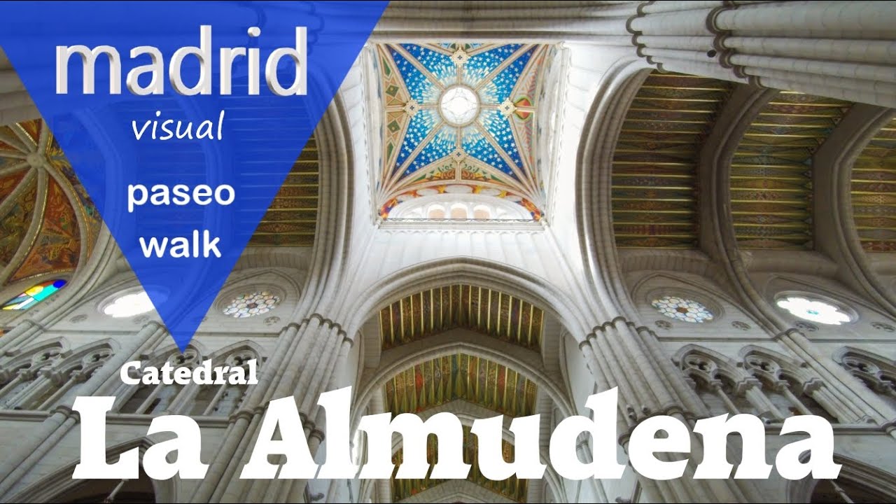 CATEDRAL de la ALMUDENA ⛪ Madrid 🚶‍♀️ Paseo 🚶‍♂️ Walk tour