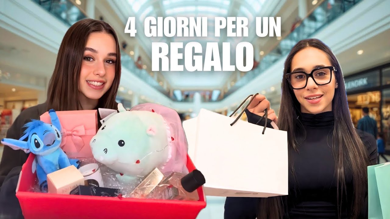 4 GIORNI per un REGALO con mia SORELLA