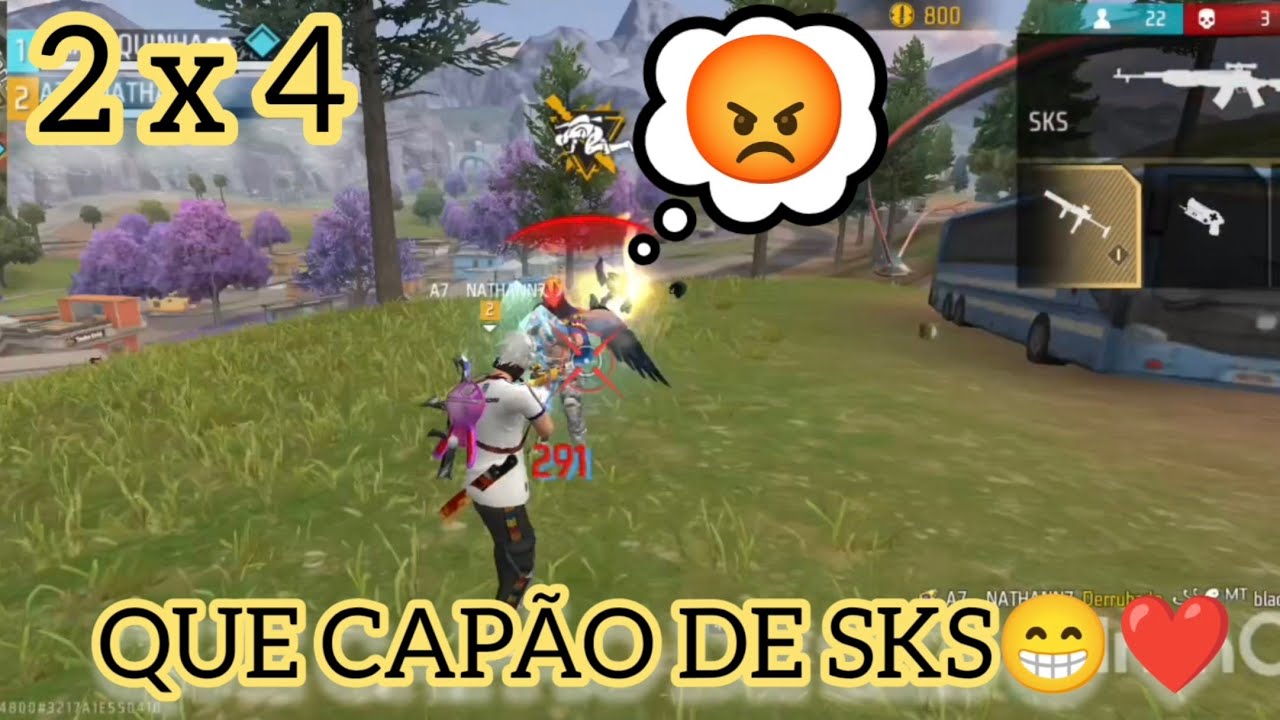 EUU FUII PRO RUSHADÃOO NO DUO X SQUAD KKKKKKK....😁❤️