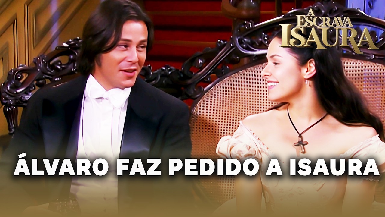 A ESCRAVA ISAURA: Álvaro pede que Isaura pare de chamá-lo de senhor