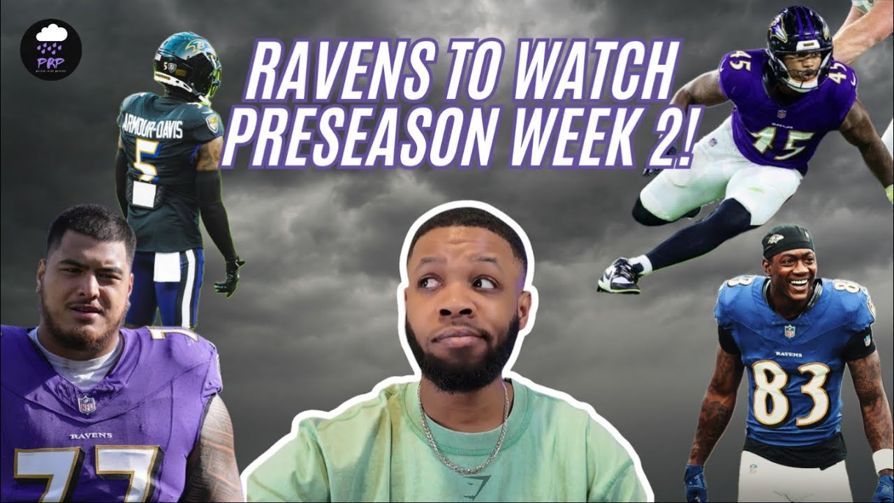 RAVENS GOOD BAD & UGLY GOING INTO PRESEASON WEEK 2 | UFC Paramount Deal | #QuietStormSports #PRP