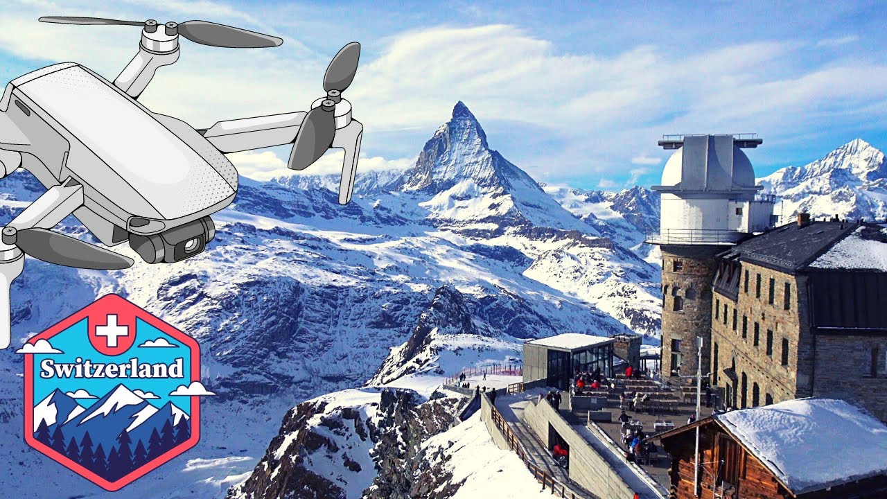 Mountains of SWITZERLAND Cinematic DRONE Footage | Winter Wonderland