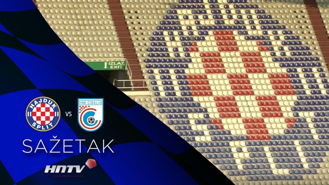 HNTV sažetak: HAJDUK vs CIBALIA 3:0 (28.kolo, MAXtv Prva liga 16/17)
