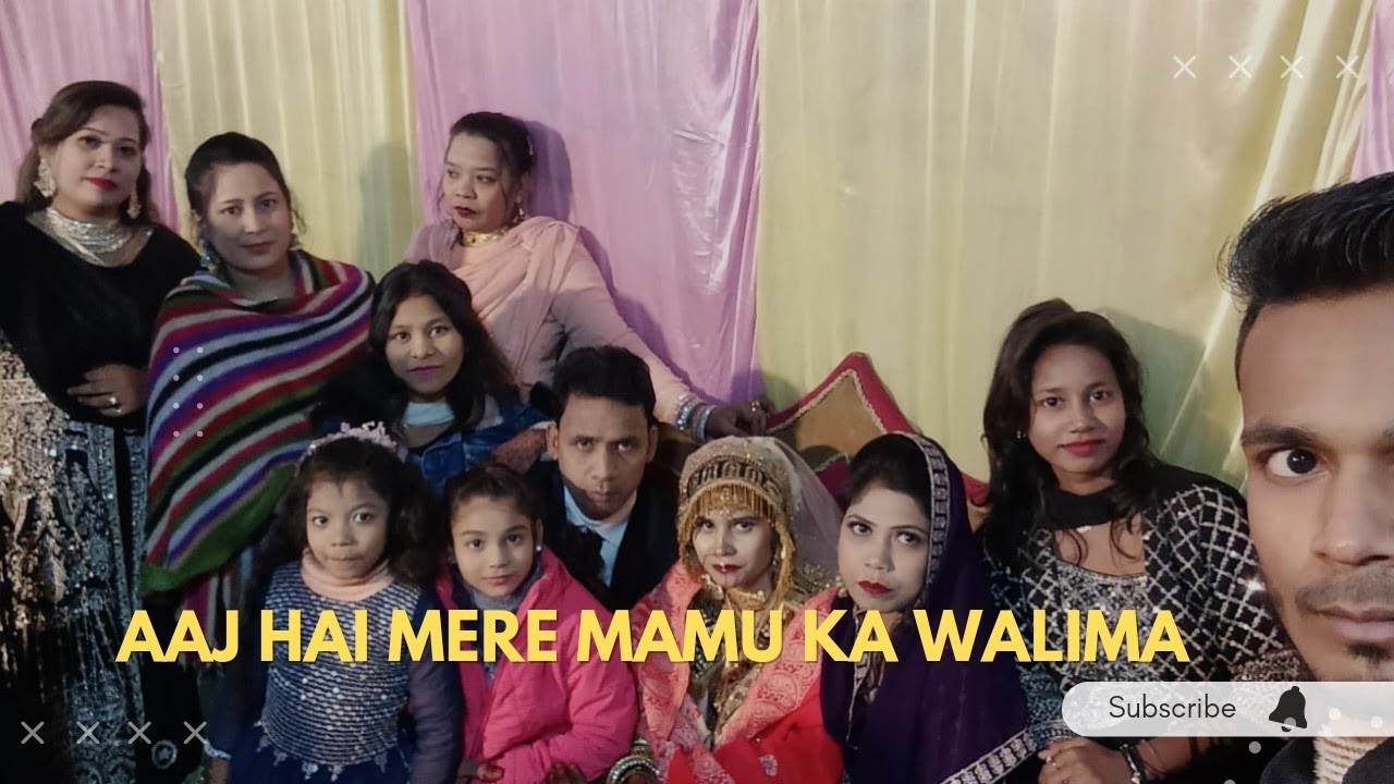 Aaj Hai Mere Mamu Ka Walima | Sameera Abrar 😃
