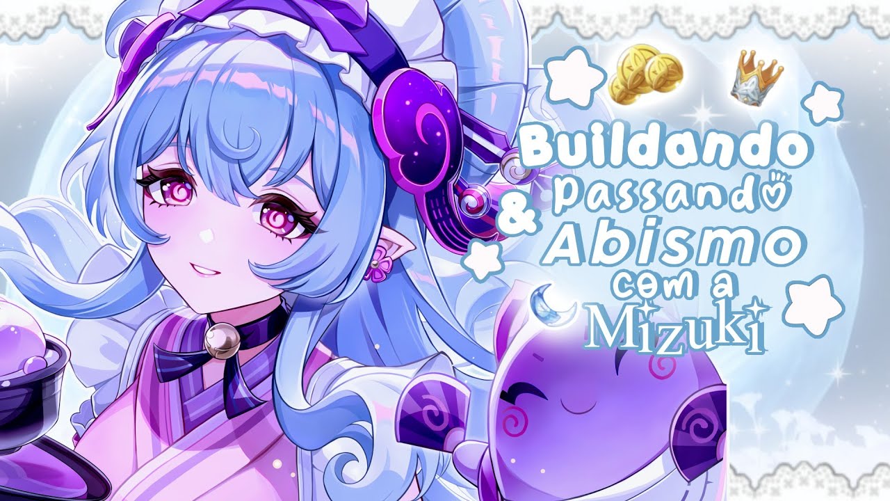 Fiz uma Mizuki Lunar e passei o abismo com 36 estrelas! - Genshin Impact