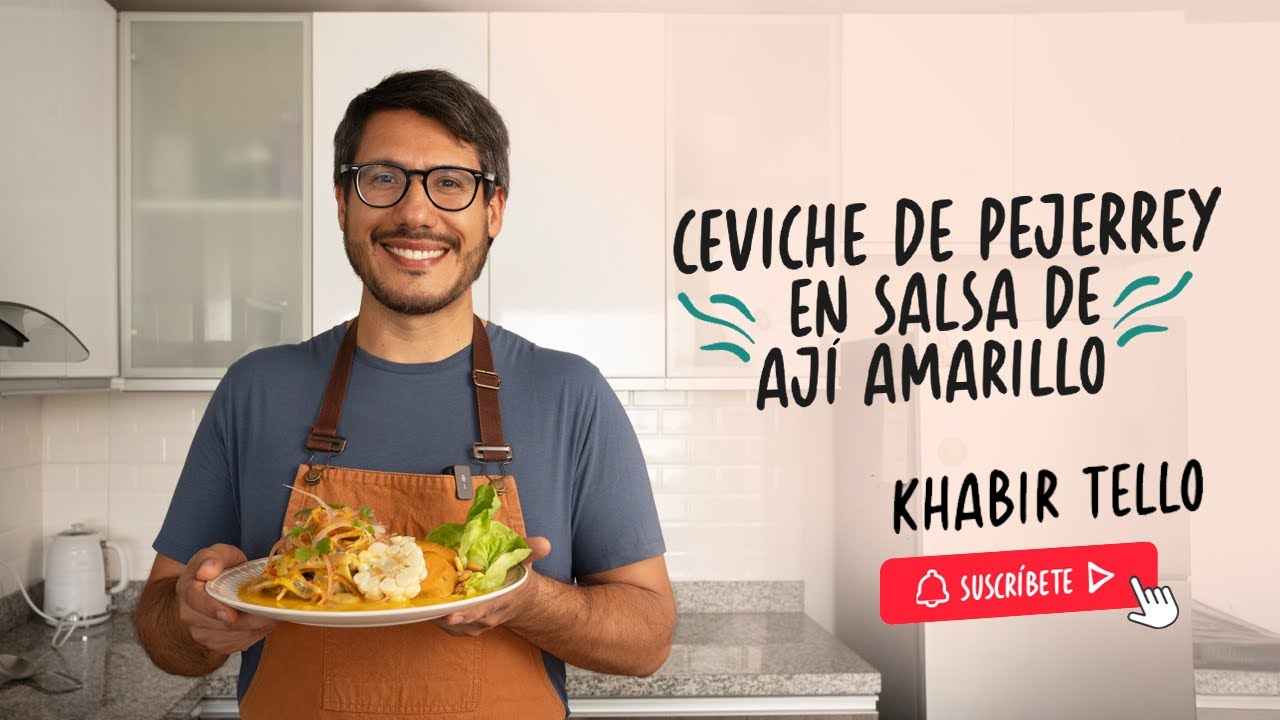 Este ceviche no es el que estás acostumbrado a comer || CEVICHE DE PEJERREY EN SALSA DE AJÍ AMARILLO