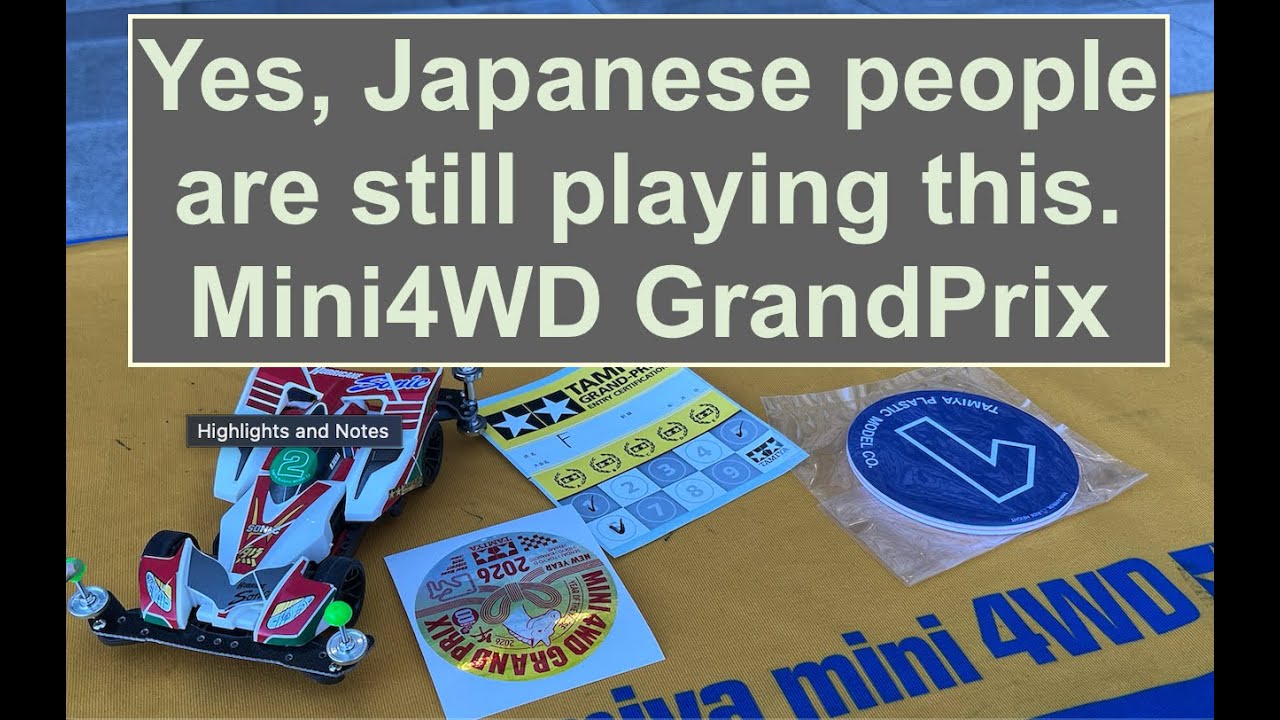 Re-experience TAMIYA Mini 4WD with Me - Part 2 - New Year 2026 Grand Prix Tokyo Japan