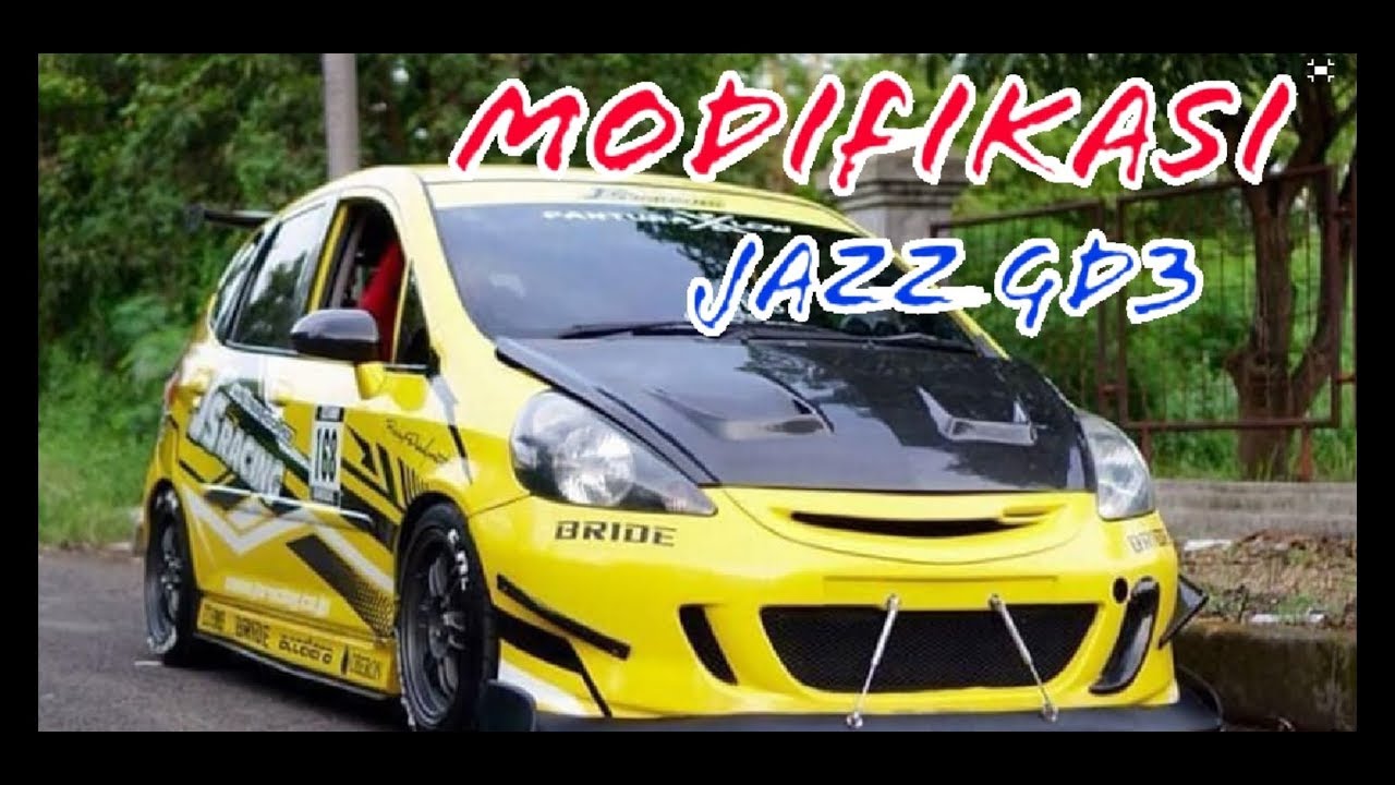 Modifikasi Honda jazz gd3