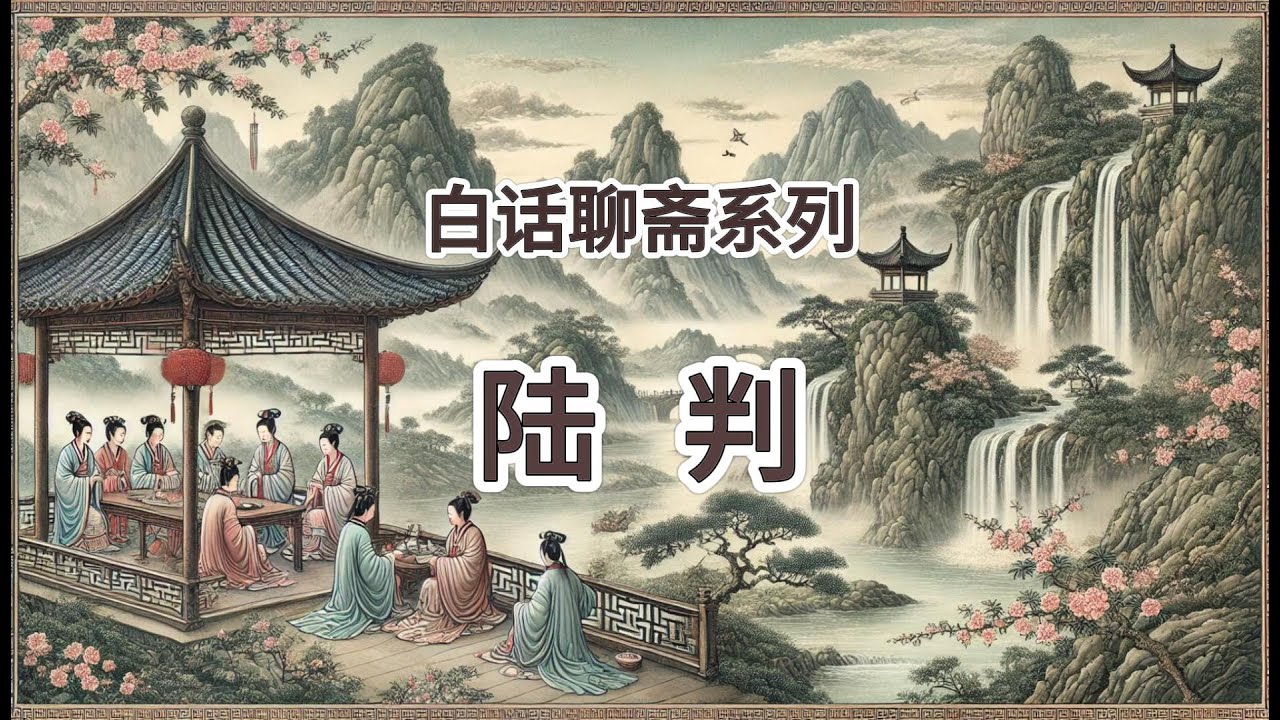 陆判 | 《聊斋志异》改编：朱尔旦与判官的奇幻故事 | 离奇命运与神秘恩怨