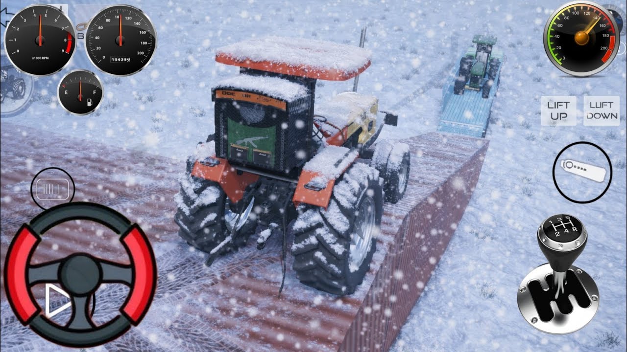 How to make loading on Don deera in HDM tractor Indian vehicle 3D 