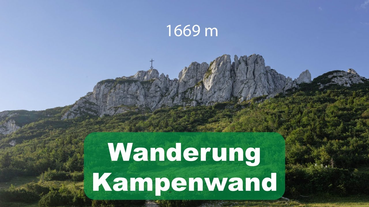 Sch&ouml;ne Wanderung zum Gipfel der Kampenwand (1669m) | Wandern in den Chiemgauer Alpen.