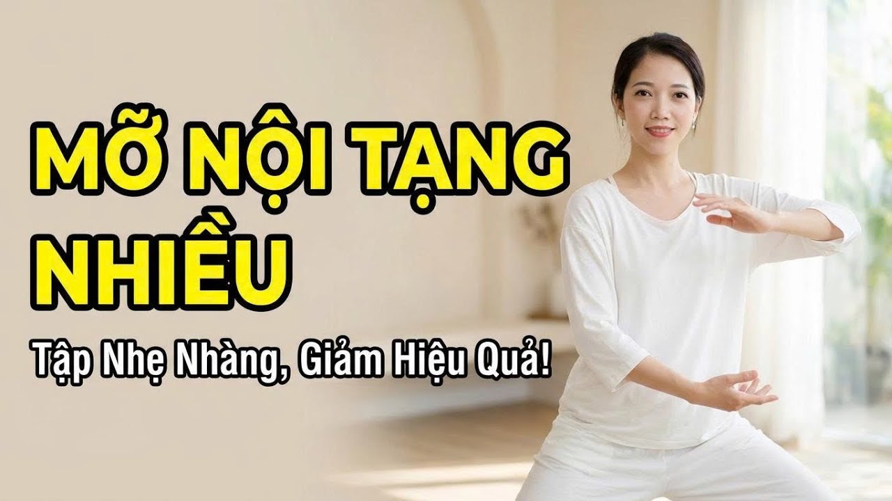 MỠ NỘI TẠNG CAO – MUỐN BỤNG DƯỚI XẸP DẦN | PHỤ NỮ TRUNG NIÊN DƯỠNG SINH CHẬM AN TOÀN
