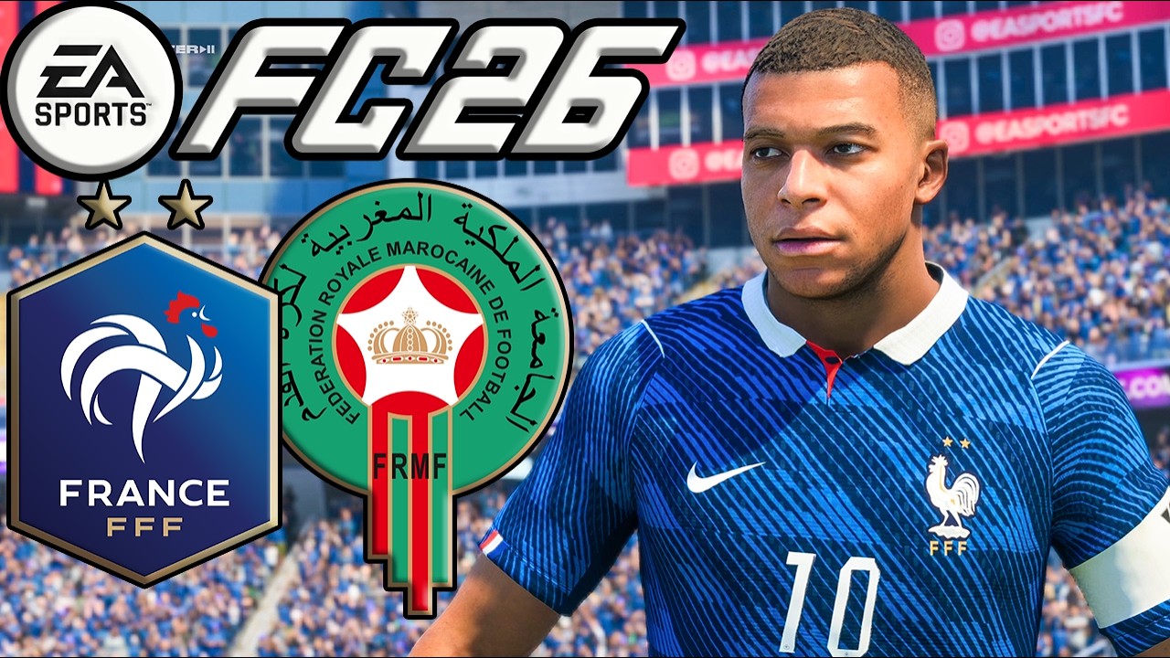 FC 26 - France vs Maroc | Simulation Coupe du Monde 2026
