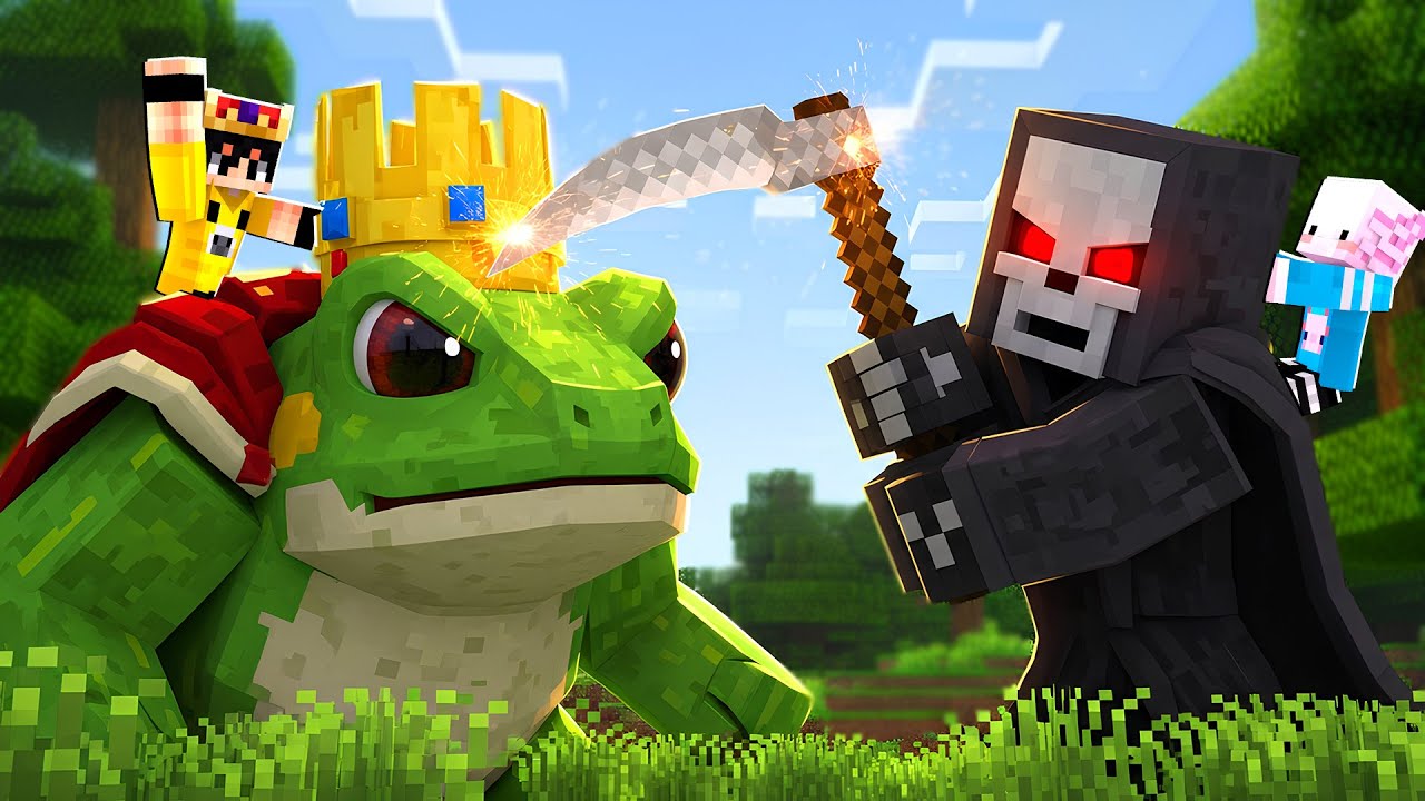 Minecraft'ta SAHTE KRALLAR DÜNYA SAVAŞINDA!