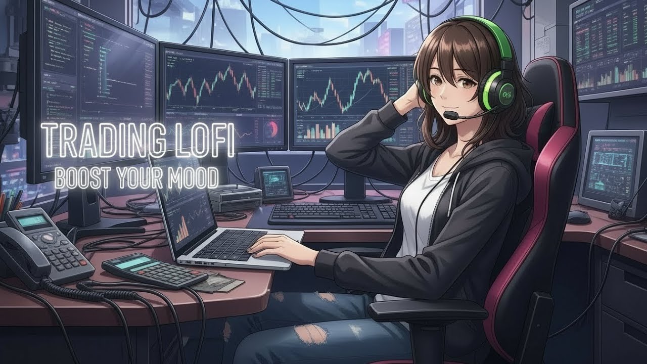 Professional Trading Lofi 🎧 Extended Focus for Market Hours
