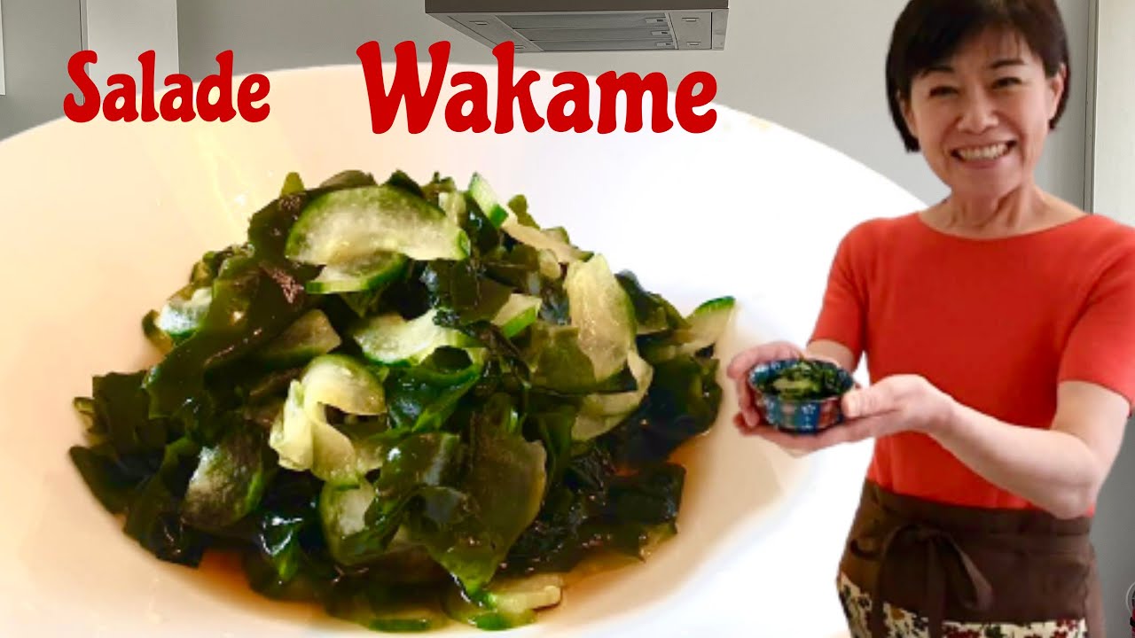 Recette Wakame concombre / Cuisine Japonaise facile / su no mono / Kumiko Recette / 酢の物