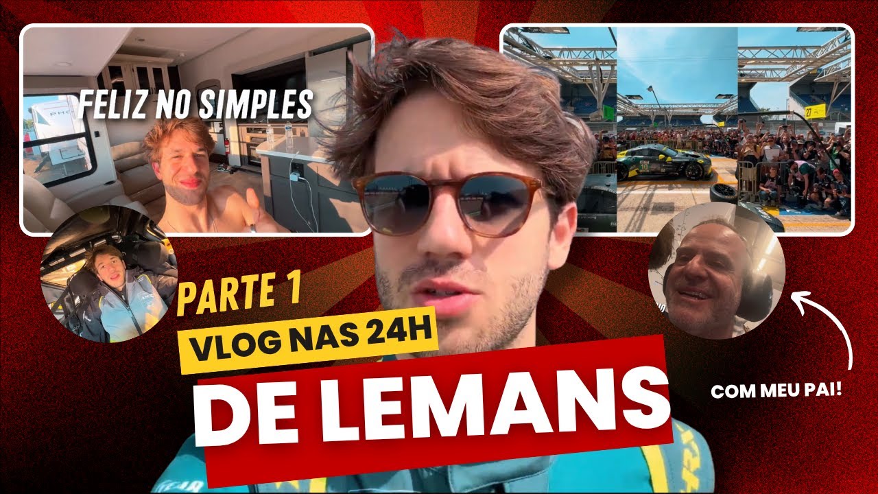 Eu corri as 24h de LeMans!! Parte 1 | VLOG DUDU BARRICHELLO