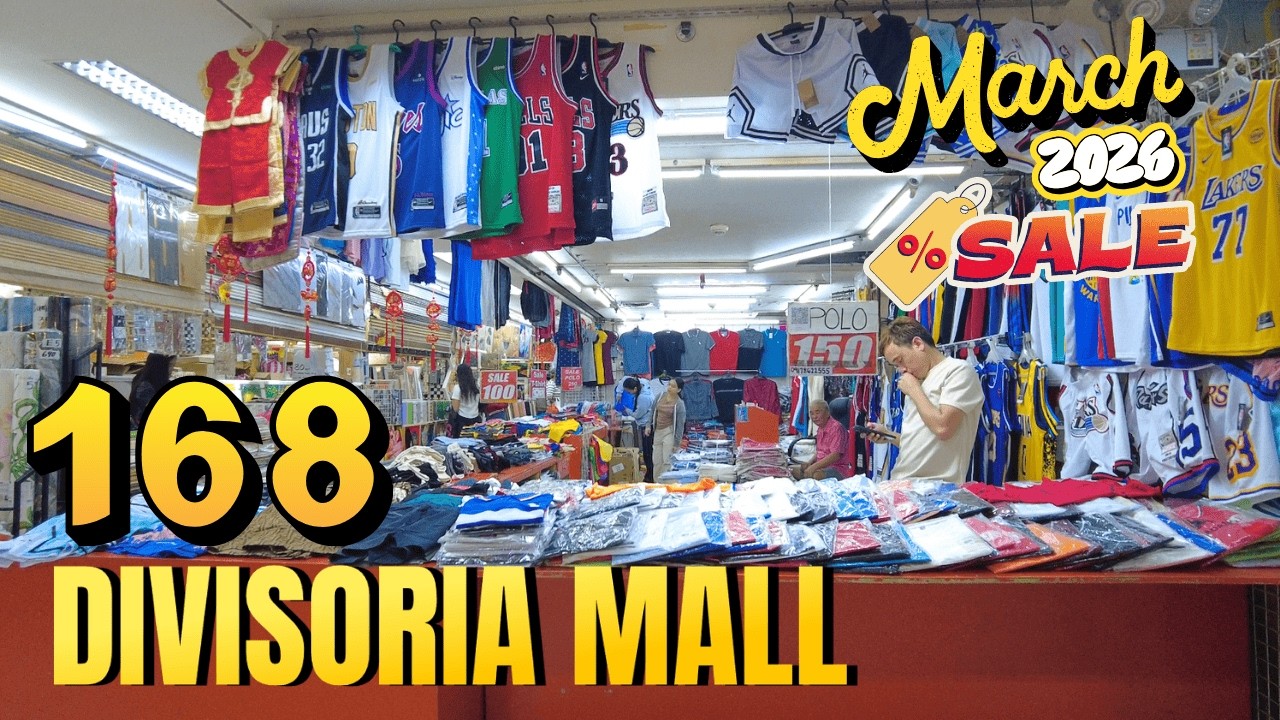 [4K] 168 DIVISORIA SHOPPING MALL - MARCH 2026 PRICE / SALE UPDATE
