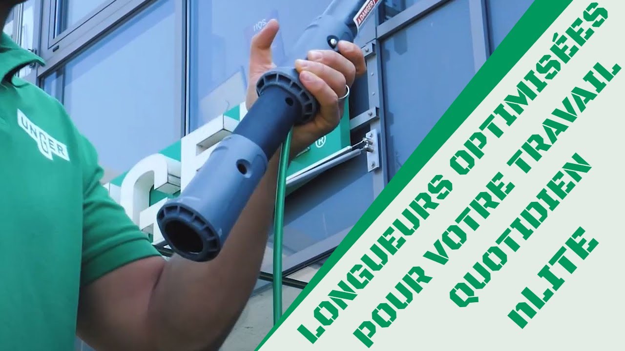 Système de perche téléscopique nLITE: Longueurs optimisées pour votre travail quotidien