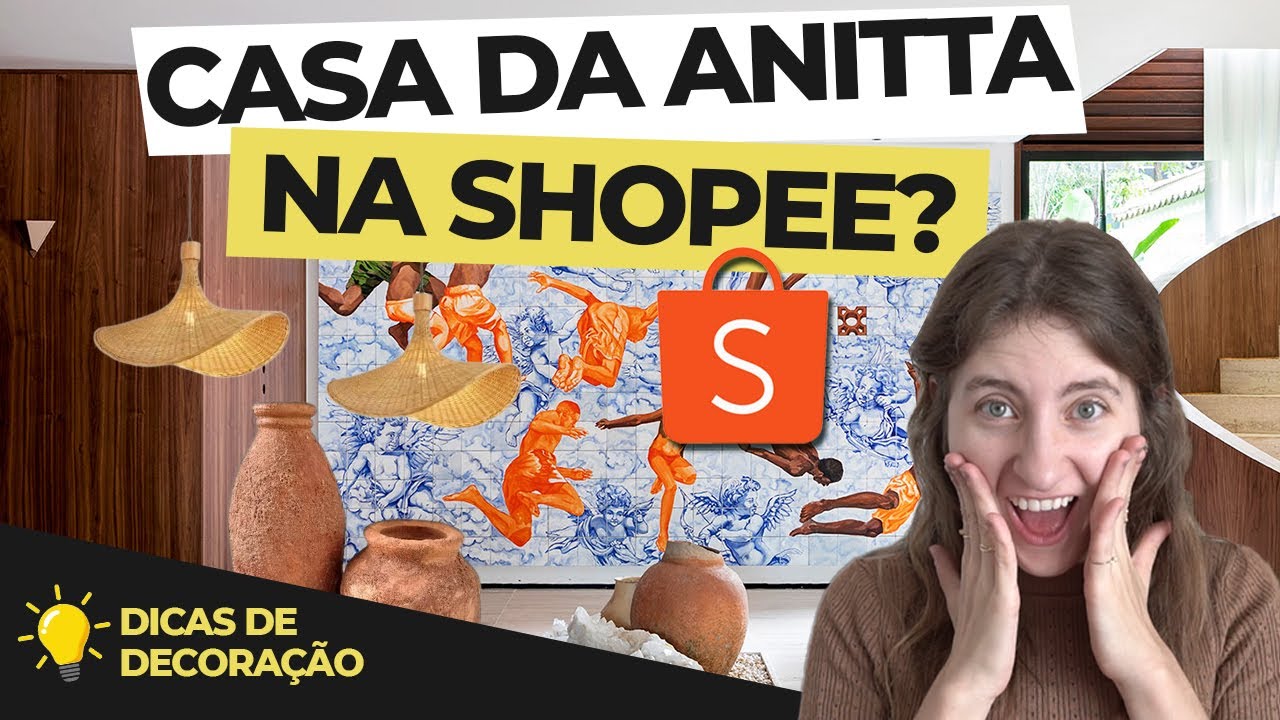 ANALISANDO a CASA da ANITTA com direito a ACHADINHOS SHOPEE!